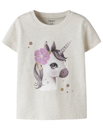 Name It - NMFJalisara Top - Peyote Melange